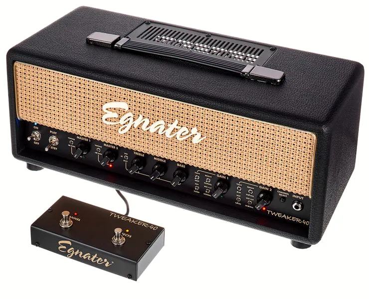 La tête d'ampli pour guitare électrique Egnater Tweaker 40 Head