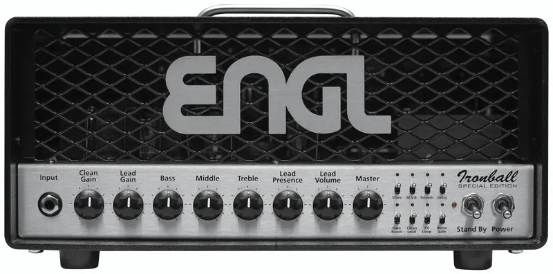 La tête d'ampli pour guitare électrique Engl E606 Ironball Head 20 SE