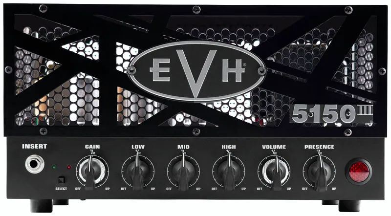 La tête d'ampli pour guitare électrique Evh 5150 III 15W LBX-S Top