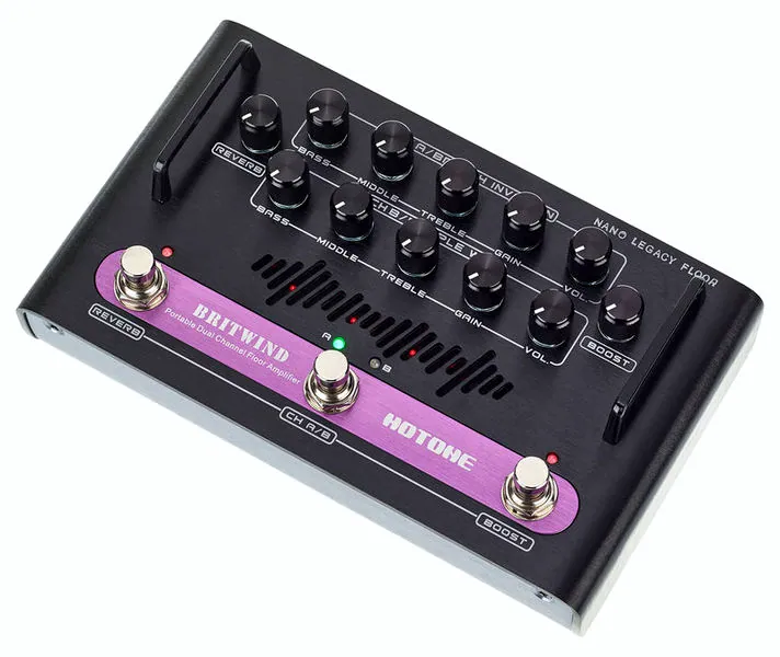 La tête d'ampli pour guitare électrique HoTone BritWind Pedal Amp