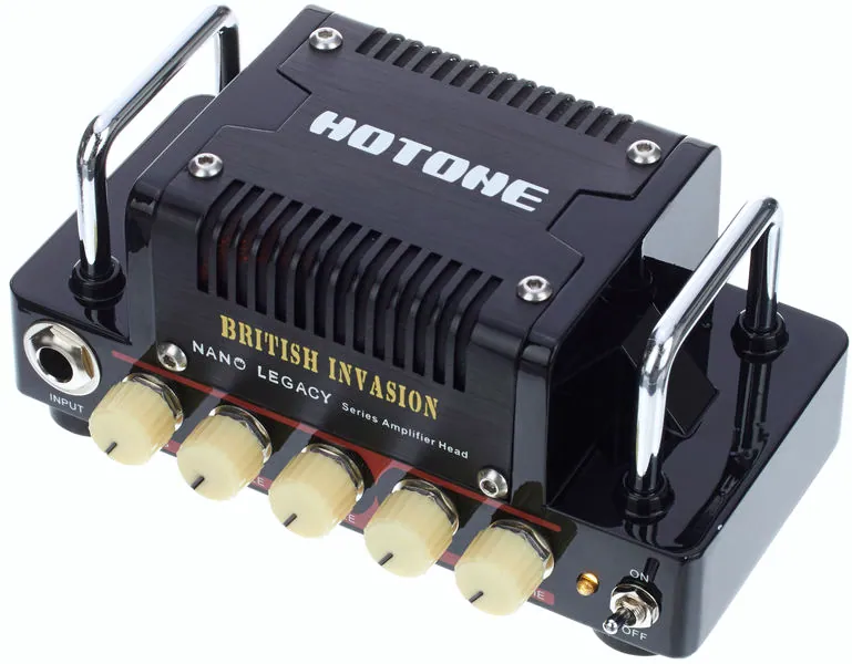 La tête d'ampli pour guitare électrique HoTone Nano Legacy British Invasion