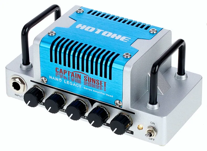 La tête d'ampli pour guitare électrique HoTone Nano Legacy Captain Sunset