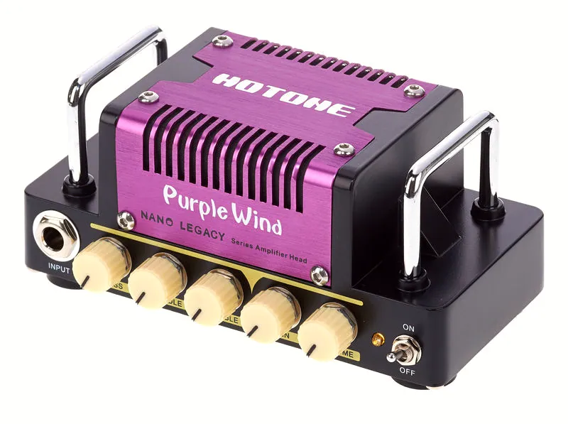 La tête d'ampli pour guitare électrique HoTone Nano Legacy Purple Wind