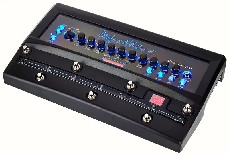 La tête d'ampli pour guitare électrique Hughes&Kettner Black Spirit 200 Floor