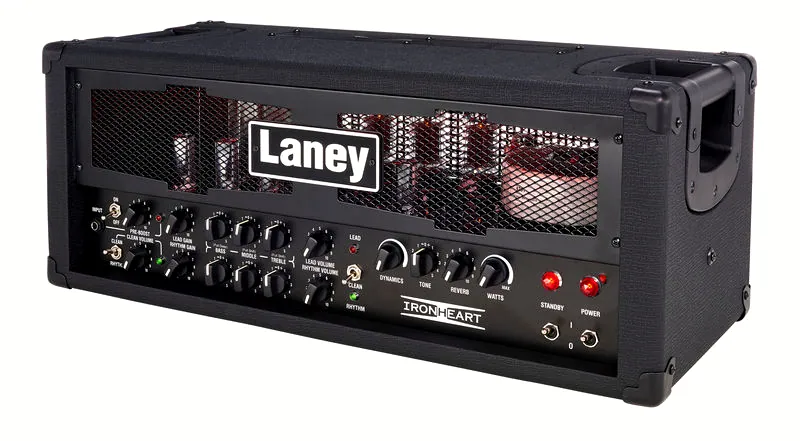 La tête d'ampli pour guitare électrique Laney IRT120H Ironheart