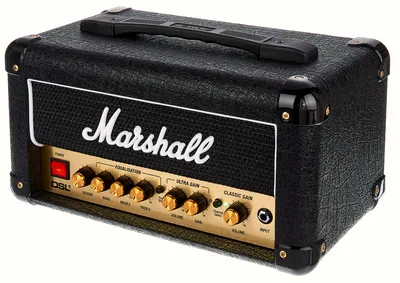 La tête d'ampli pour guitare électrique Marshall DSL1HR B-Stock