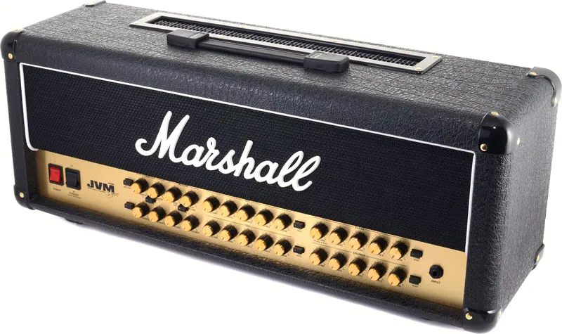 La tête d'ampli pour guitare électrique Marshall JVM410H