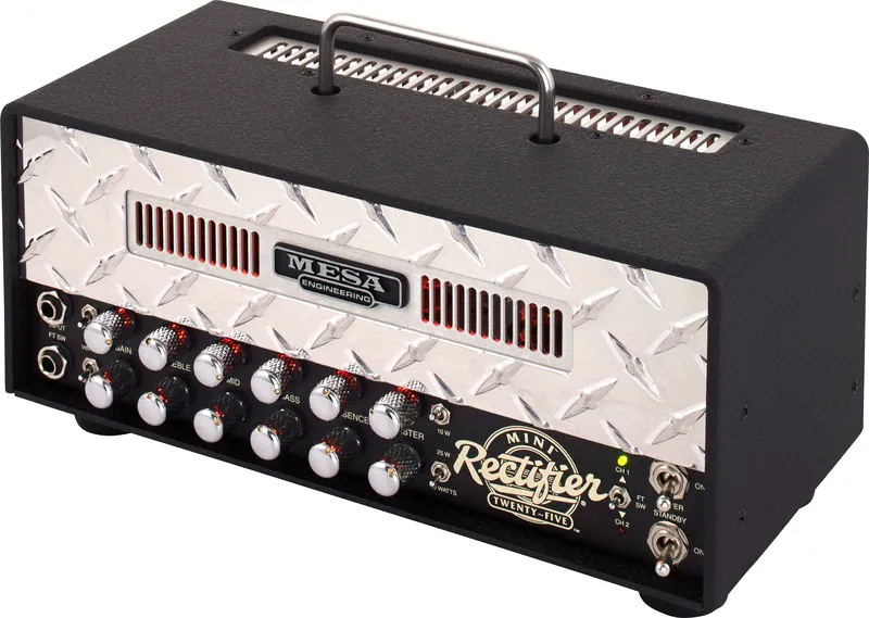 La tête d'ampli pour guitare électrique Mesa Boogie Mini Rectifier Twenty-Five Top