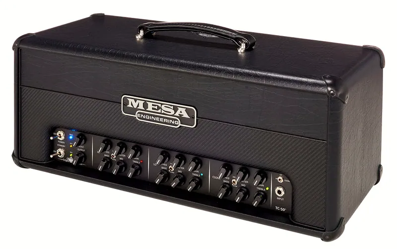 La tête d'ampli pour guitare électrique Mesa Boogie Triple Crown TC-50 Head