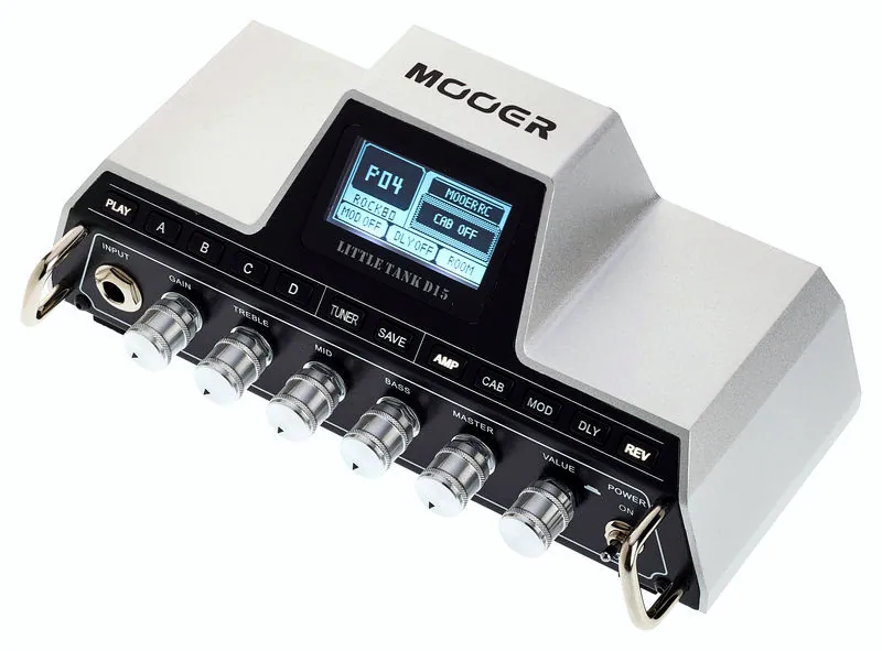 La tête d'ampli pour guitare électrique Mooer Little Tank D15