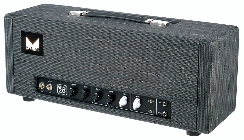 La tête d'ampli pour guitare électrique Morgan Amplification Dual 20 Head Twilight