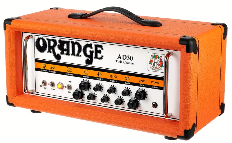 La tête d'ampli pour guitare électrique Orange AD30HTC