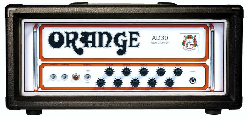 La tête d'ampli pour guitare électrique Orange AD30HTC Black
