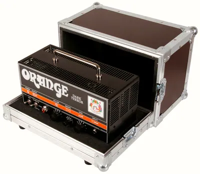 La tête d'ampli pour guitare électrique Orange Dark Terror Head Bundle