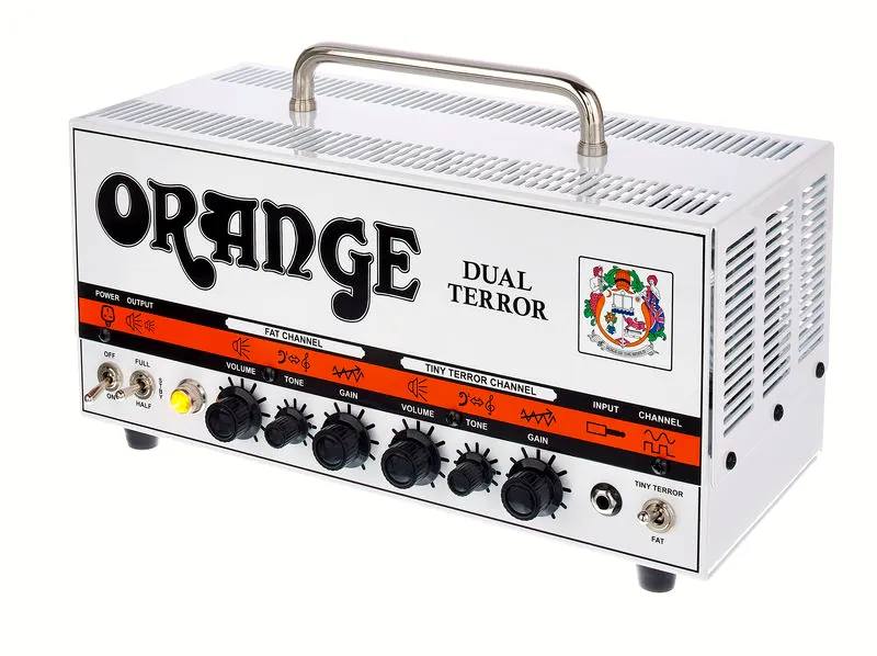 La tête d'ampli pour guitare électrique Orange Dual Terror Head