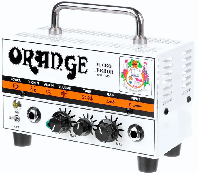 La tête d'ampli pour guitare électrique Orange Micro Terror