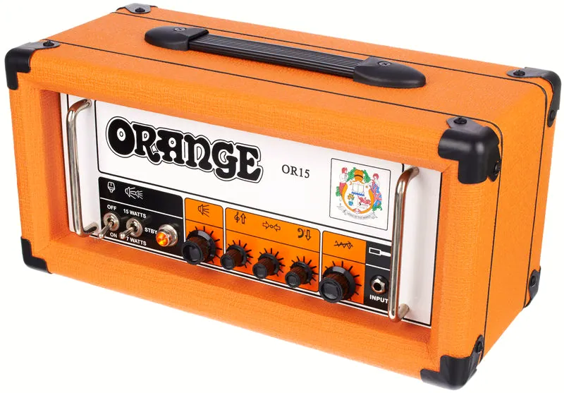 La tête d'ampli pour guitare électrique Orange OR 15 H