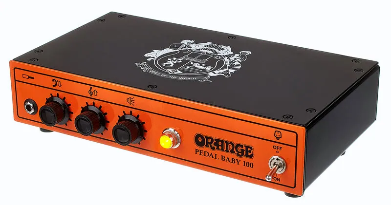 La tête d'ampli pour guitare électrique Orange Pedal Baby 100