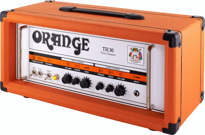 La tête d'ampli pour guitare électrique Orange TH30H