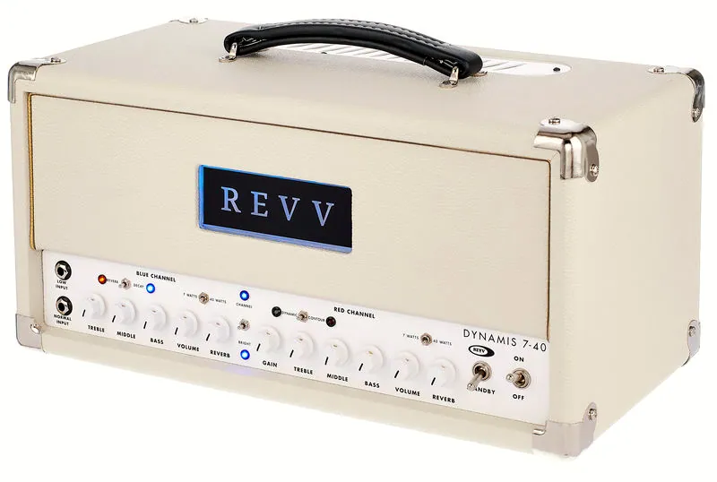 La tête d'ampli pour guitare électrique Revv Dynamis 7-40w Head IV