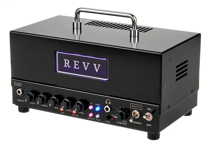 La tête d'ampli pour guitare électrique Revv G20 Amp Head