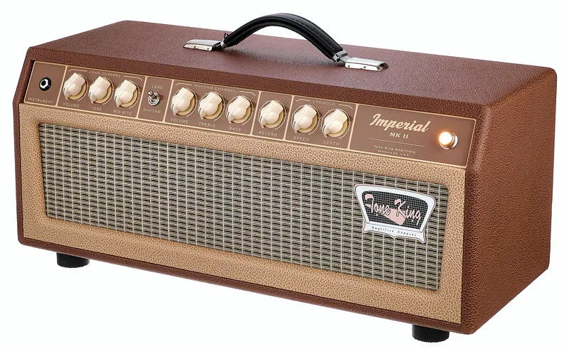 La tête d'ampli pour guitare électrique Tone King Imperial MK II Head BR