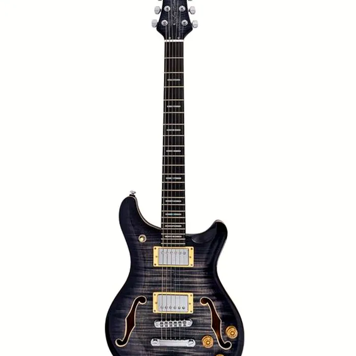 Larry Carlton Q7 Hollow Transparent Black – photo 2