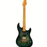 Guitare électrique Larry Carlton S10 HSS Transparent Green Avis et Test