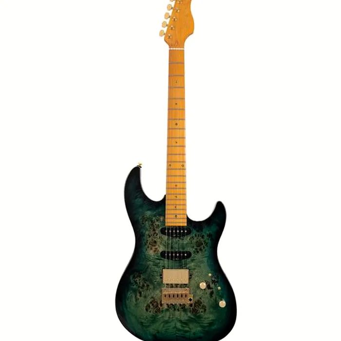 Larry Carlton S10 HSS Transparent Green – photo 2