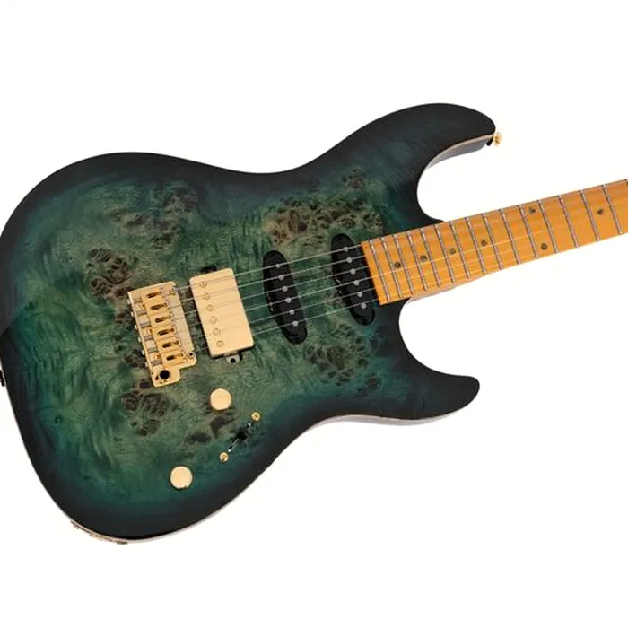 Larry Carlton S10 HSS Transparent Green – photo 6