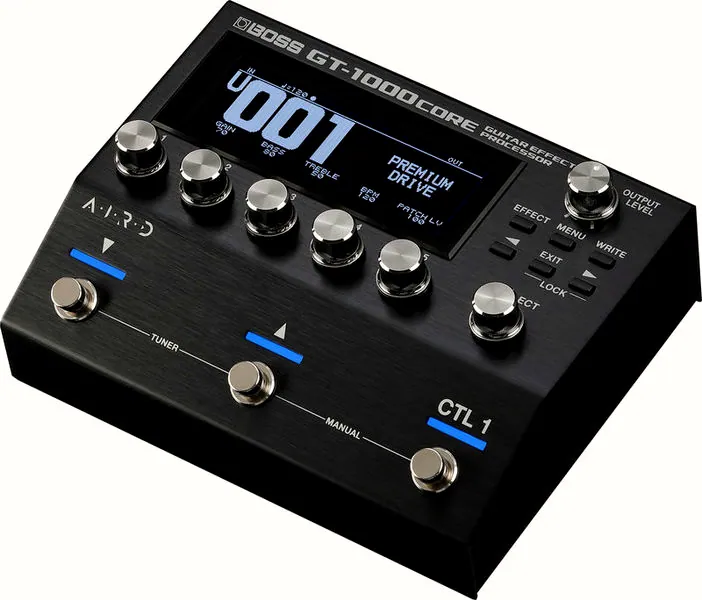 Le préamp pour guitare électrique Boss GT-1000CORE