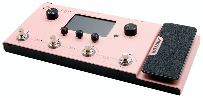 Le préamp pour guitare électrique HoTone Ampero Pink Ltd