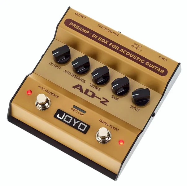 Le préamp pour guitare électrique Joyo AD-2 preamp/DI