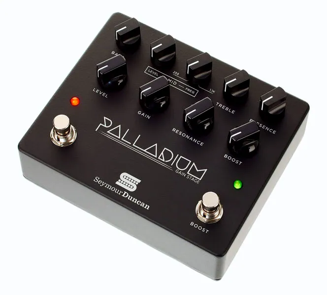 Le préamp pour guitare électrique Seymour Duncan Palladium Gain Stage BK