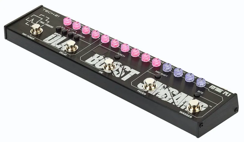 Le préamp pour guitare électrique Tech 21 Fly Rig PL 1 Paul Landers Sign