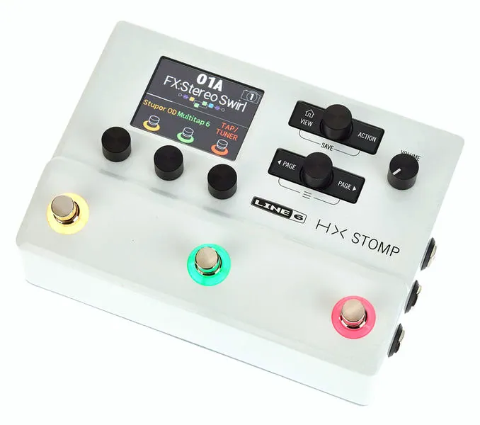 Line6 HX Stomp White Limited Edition - Photos, Tests & Avis