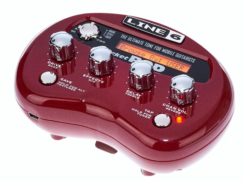 Le préamp pour guitare électrique Line6 Pocket Pod