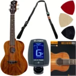 Le ukulélé Luna Guitars Ukulele Concert Tattoo Set E | Test, Avis & Comparatif