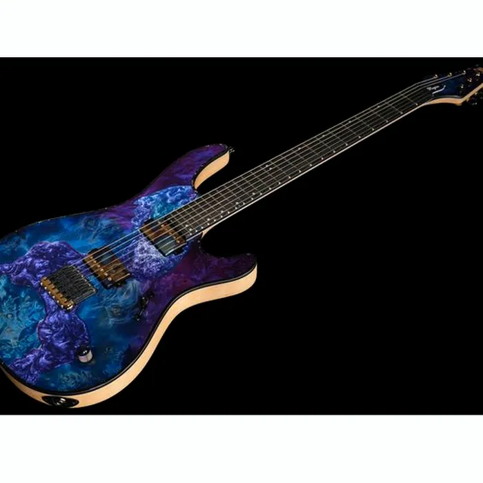 Mayones Guitars Regius 6 Purple Resin NAMM'26 – photo 10
