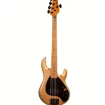 Avis basse électrique Music Man Dark Ray 5 Gold Bar