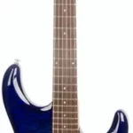 La guitare électrique Music Man Luke III BFR HSS Blueberry QM | Test, Avis & Comparatif