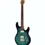La guitare électrique Music Man Luke IV HH Blue Flame Test & Avis