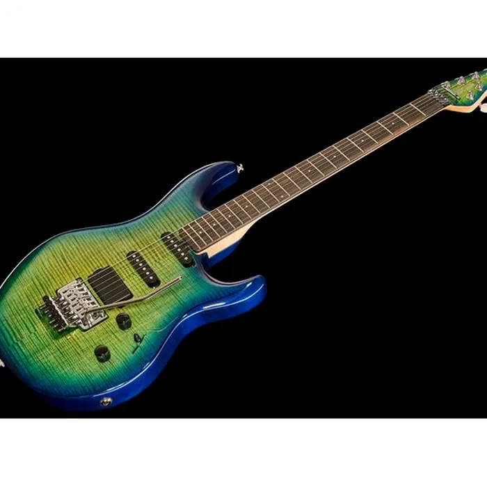 Music Man Luke IV HSS BFR Green Tide – photo 11