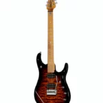 Guitare électrique Music Man Petrucci JP15 Tiger Eye QT / Test, Avis, Comparatif