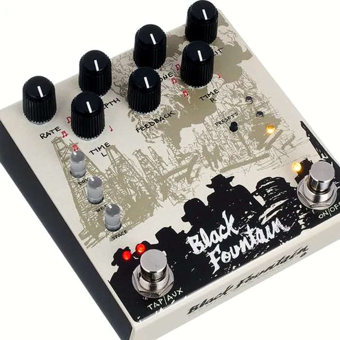 Old Blood Noise Endeavors Black Fountain Stereo Delay CR – photo 6