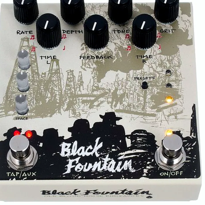 Old Blood Noise Endeavors Black Fountain Stereo Delay CR – photo 5