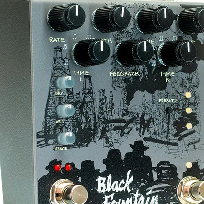 Old Blood Noise Endeavors Black Fountain Stereo Delay SL – photo 4