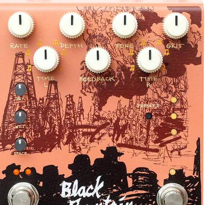 Old Blood Noise Endeavors Black Fountain Stereo Delay TE – photo 2