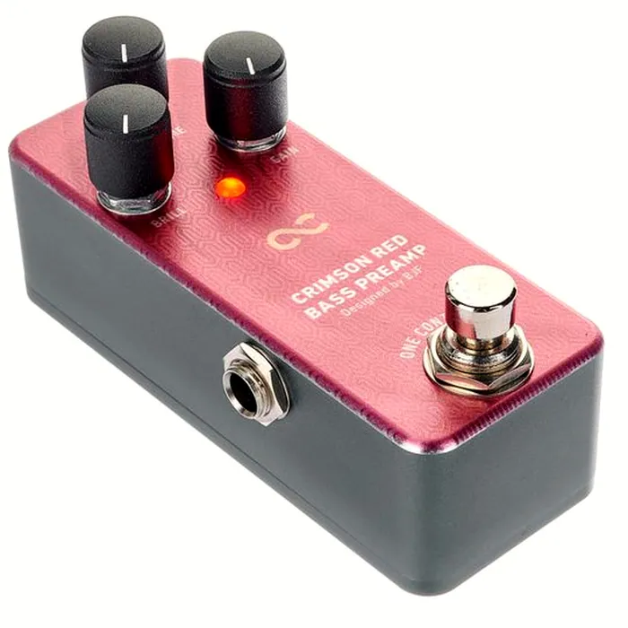 One Control Crimson Red Bass Preamp – photo 12