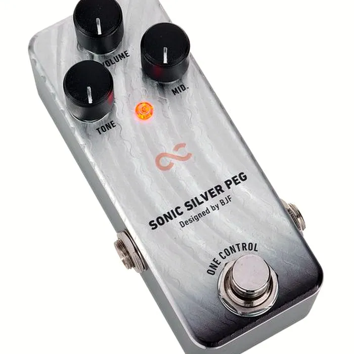 One Control Sonic Silver Peg - Bass Preamp – photo 6